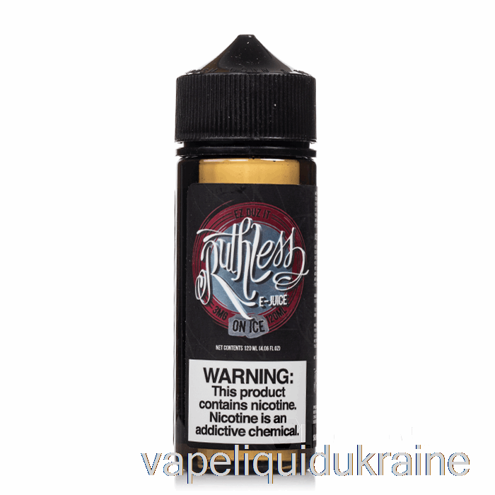 Vape Liquid Ukraine EZ Duz It on ICE - Ruthless Vapor - 120mL 0mg